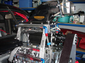 HP Supercharged Rotory in FJ Ute drag car Image copyright (c) 2011.