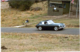 HP Supercharged MG B GT at Rob Roy Hillclimb Image copyright (c) 2011.