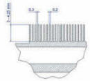 HP Intercooler Core dimensions Image copyright (c) 2011.