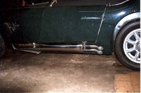 HP Hi-Flow Muffler for Healey engines Image copyright (c) 2011.