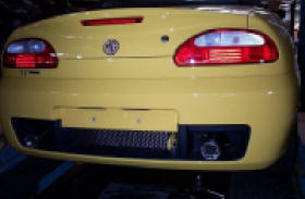 HP Hi-Flow Exhaust System for MG TF engines Image copyright (c) 2011.